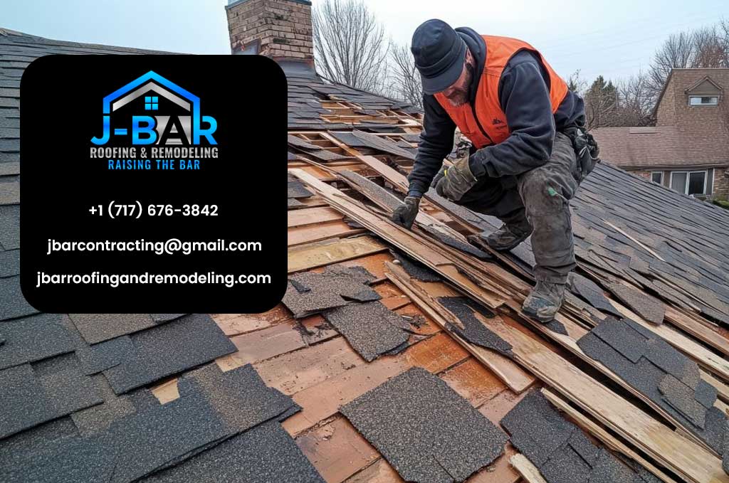 Storm Damage Roof Repair What To Do First in Hanover PA